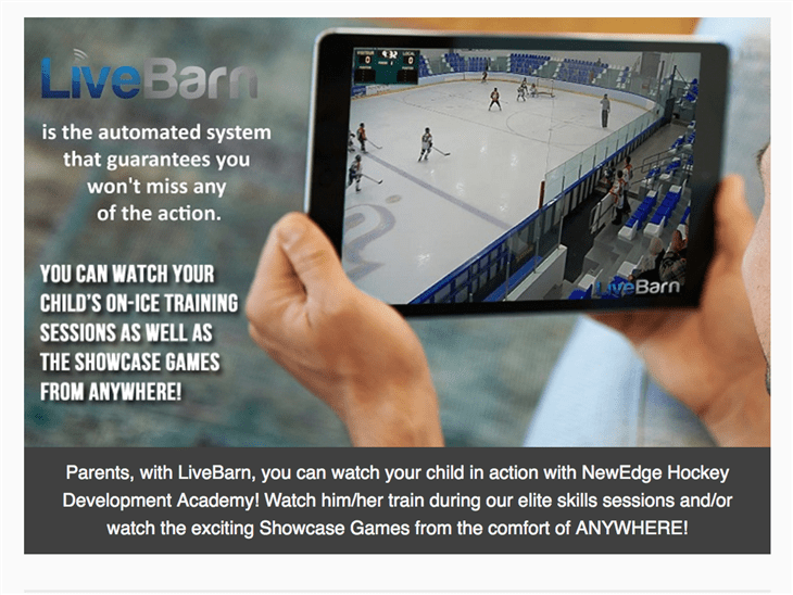 LIVEBARN LIVE STREAMING Central State Hockey League Showcase