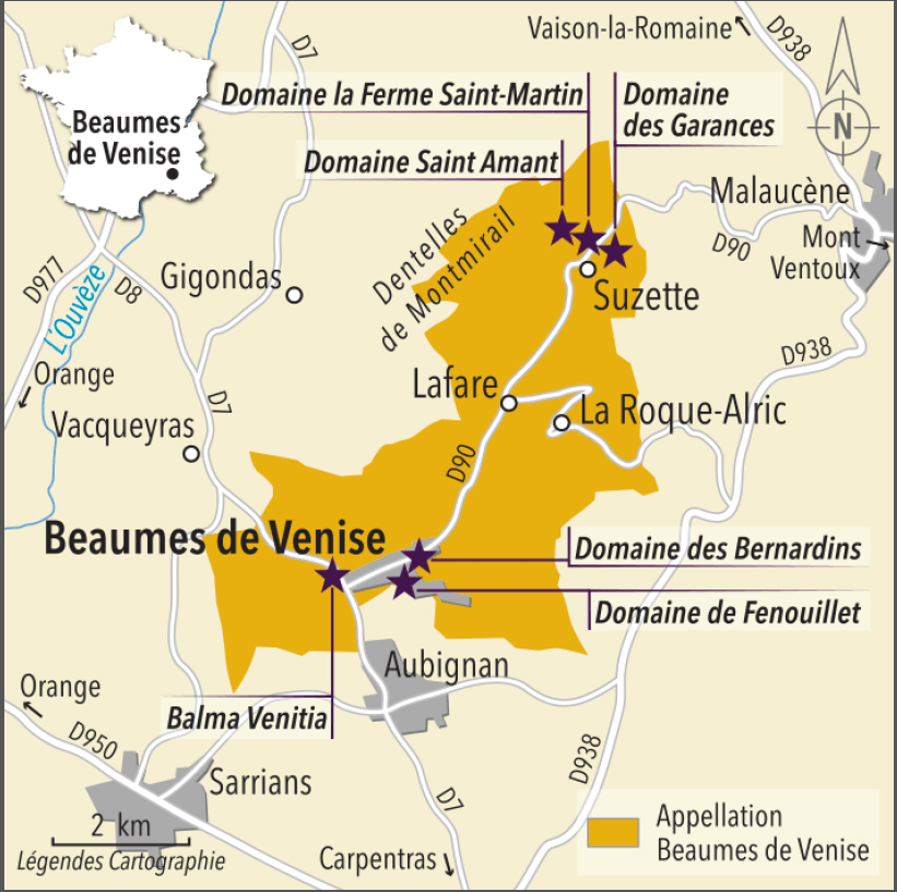 Pain Points Beaumes de venise, d’élégants vins rouges au pays du muscat La Revue