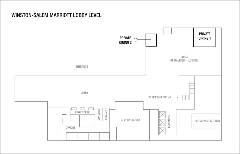 Party venues WinstonSalem, NC WinstonSalem Marriott
