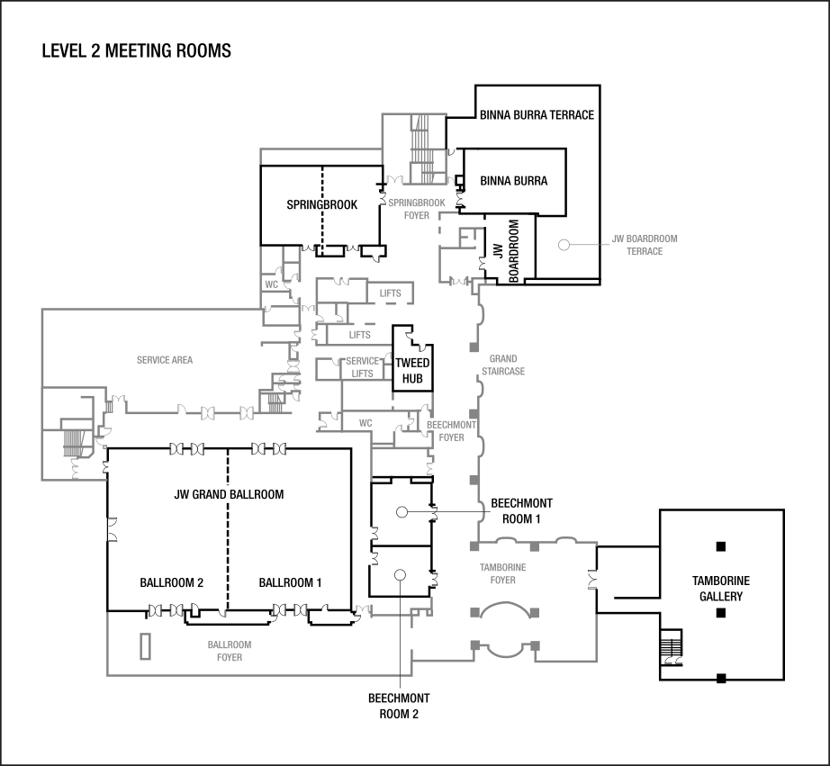 Gold Coast Wedding Reception Venue JW Marriott Gold Coast Resort & Spa