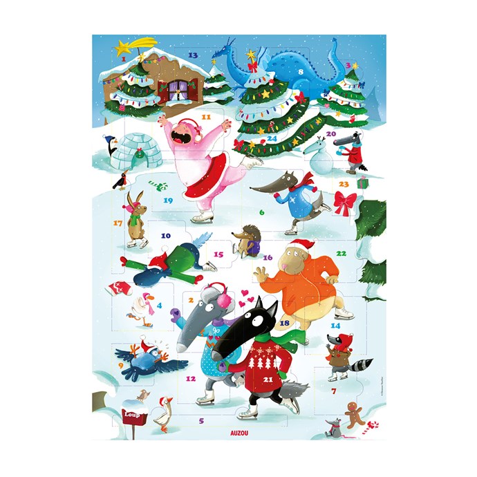 Calendrier de l'Avent Loup Nature & Découvertes