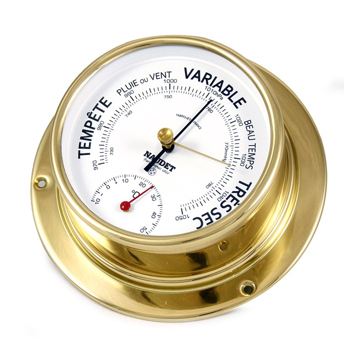 Baromètrethermomètre naudet ø100mm Nature & Découvertes