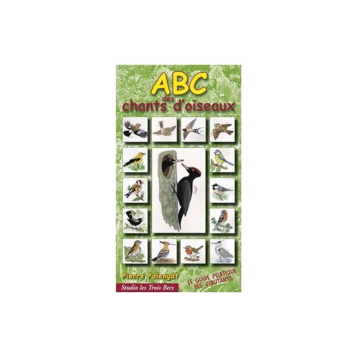 Guide sonore l'abc des chants d'oiseaux Nature & Découvertes