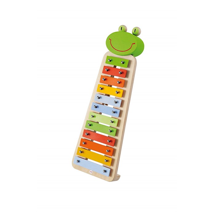 Xylophone grenouille en métal Nature & Découvertes