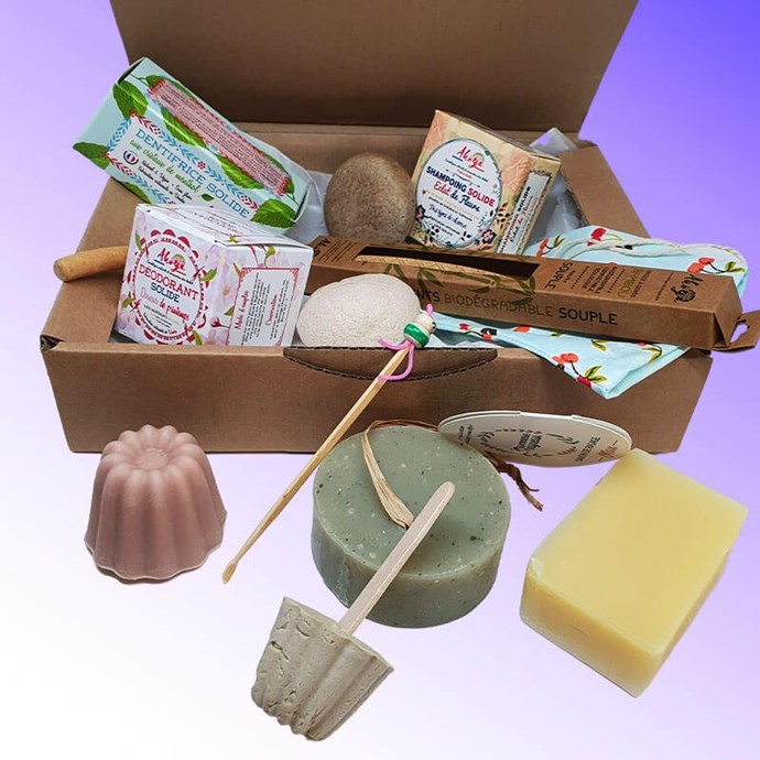 Box salle de bain zéro déchet souples Nature & Découvertes