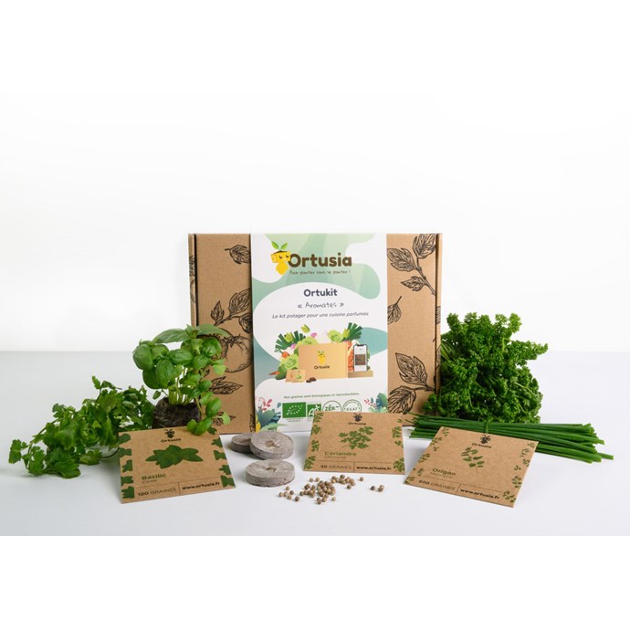 Kit potager aromates Nature & Découvertes