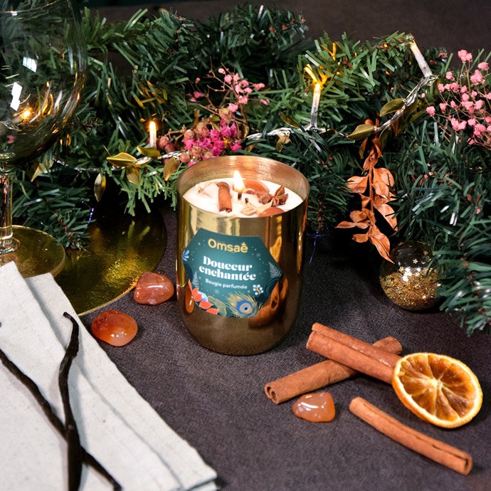 Bougie parfumée douceur enchantée Nature & Découvertes