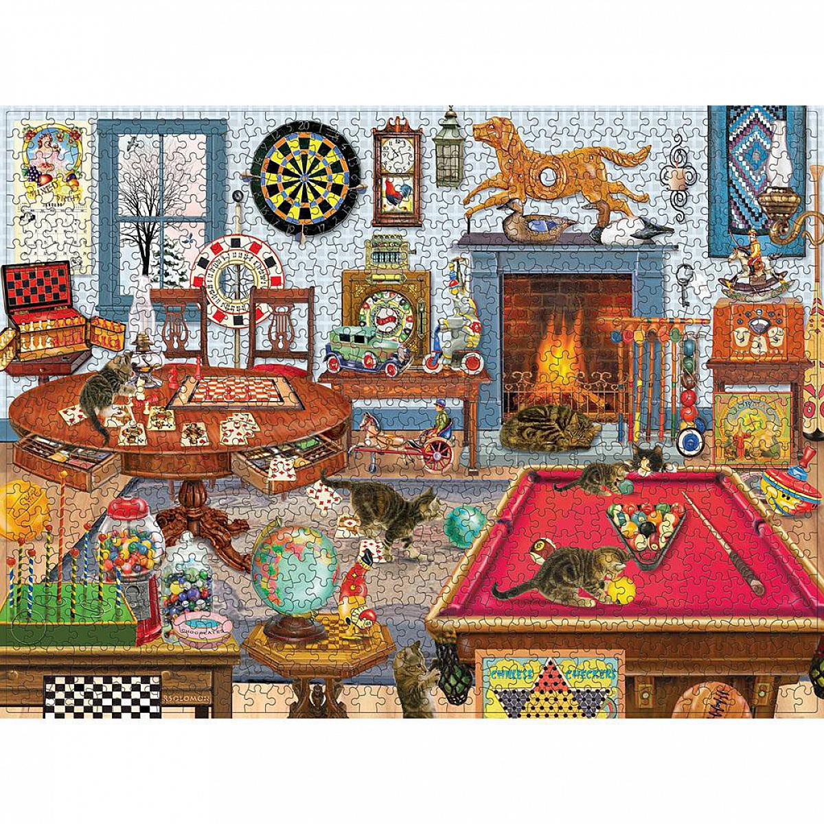 1000pcs Leisure TimeJigsaw Puzzle(69x51cm) PW579 Personalized Gift