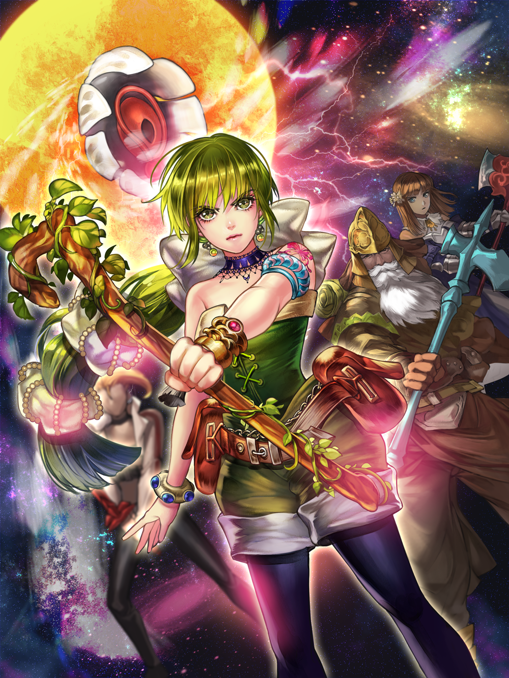 プレミアムガチャ開始 インペリアル サガ エクリプス SQUARE ENIX BRIDGE