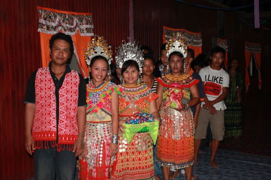 The indigenous people of Sarawak