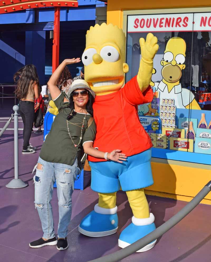 Universal Studios Bart Simpson