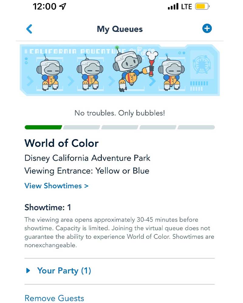 How to join a Disneyland Virtual Queue