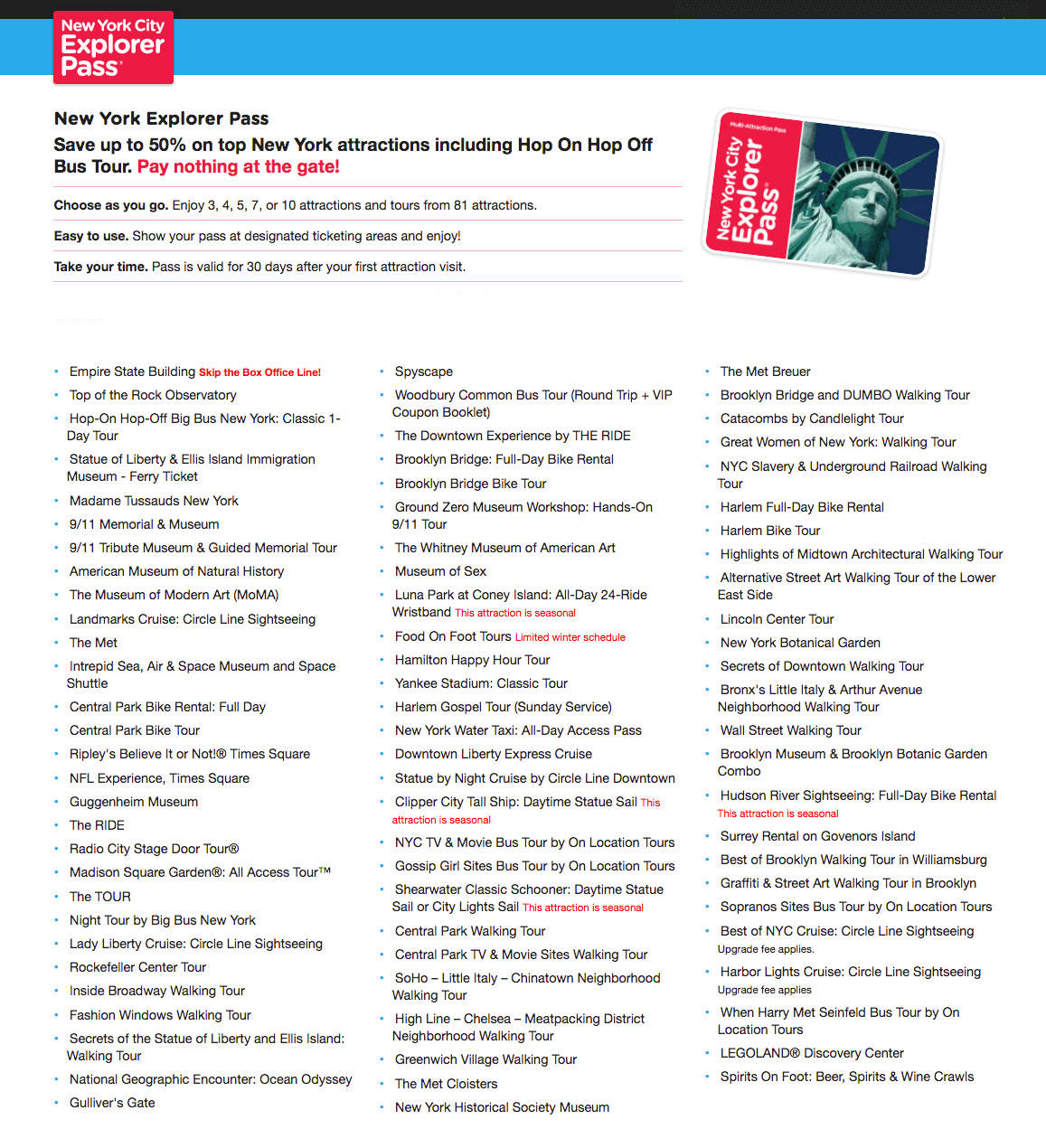 New York City Discount Tickets Best New York City Discount Ticket Deals