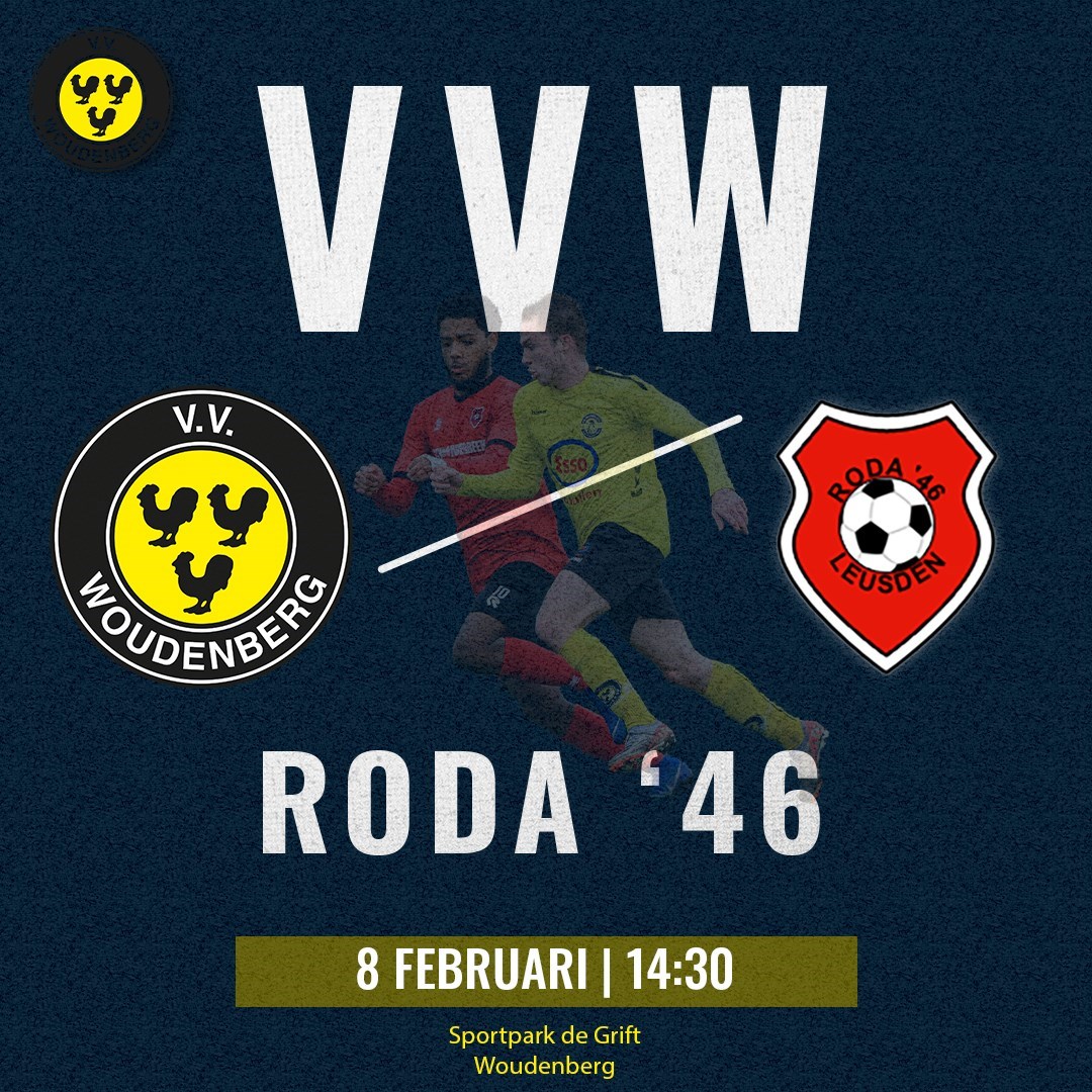 Woudenberg – Roda ’46 – v.v. Woudenberg