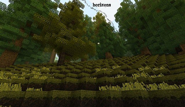 Horizons (RPG, Fantasy) Resource Pack for Minecraft 1.9.4/1.9/1.8.9 World of Minecraft