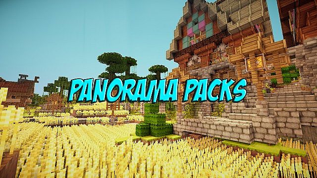 The Panorama 2 Resource Pack for Minecraft 1.9.4/1.9/1.8.9 World of