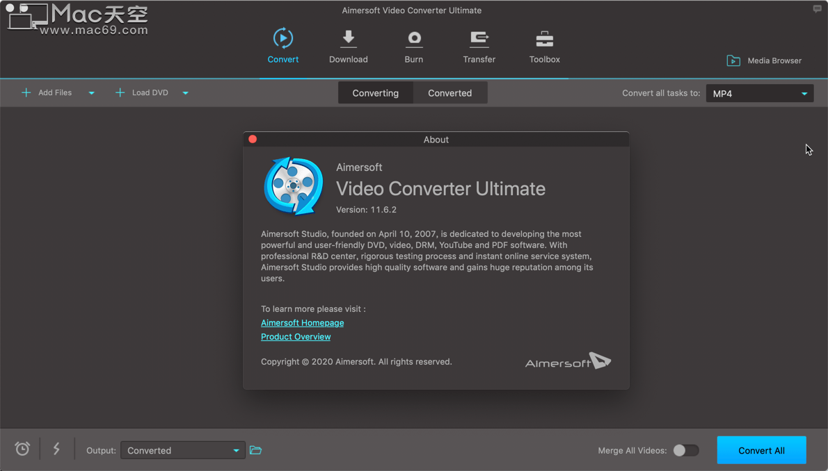 全能视频转换器)Aimersoft Video Converter Ultimate Mac 互联网科技 亿速云
