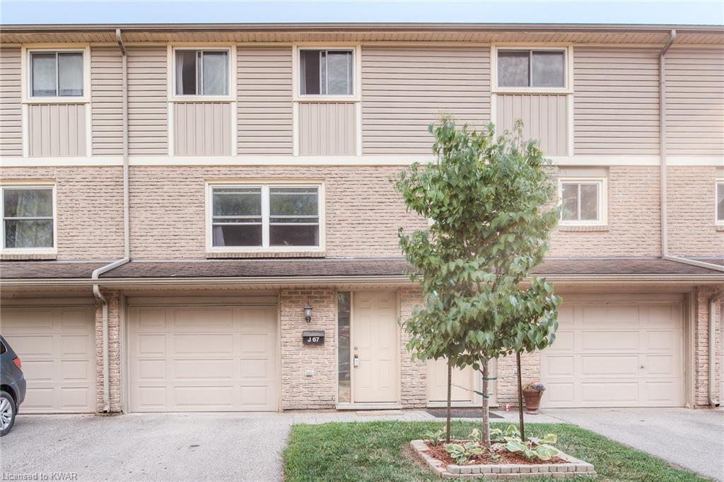 J67 223 Pioneer Drive, Kitchener, ON Row/Townhouse Sold price