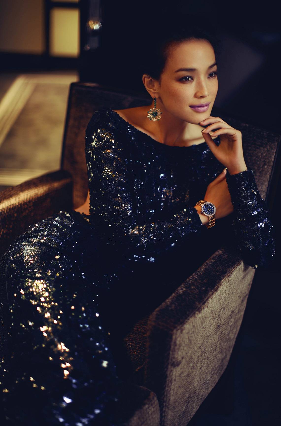 Shu Qi Stars in New BVLGARI Campaign for LVCEA Timepieces