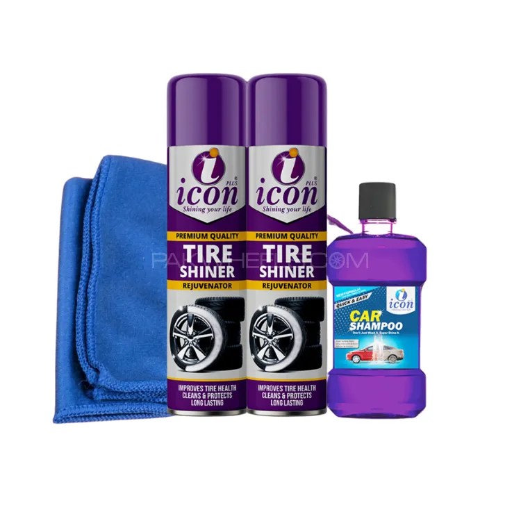Buy Icon Plus Tire Care Bundle With Car Shampoo in Pakistan PakWheels