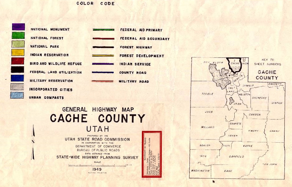 Official Site of Cache County, Utah Road Maps
