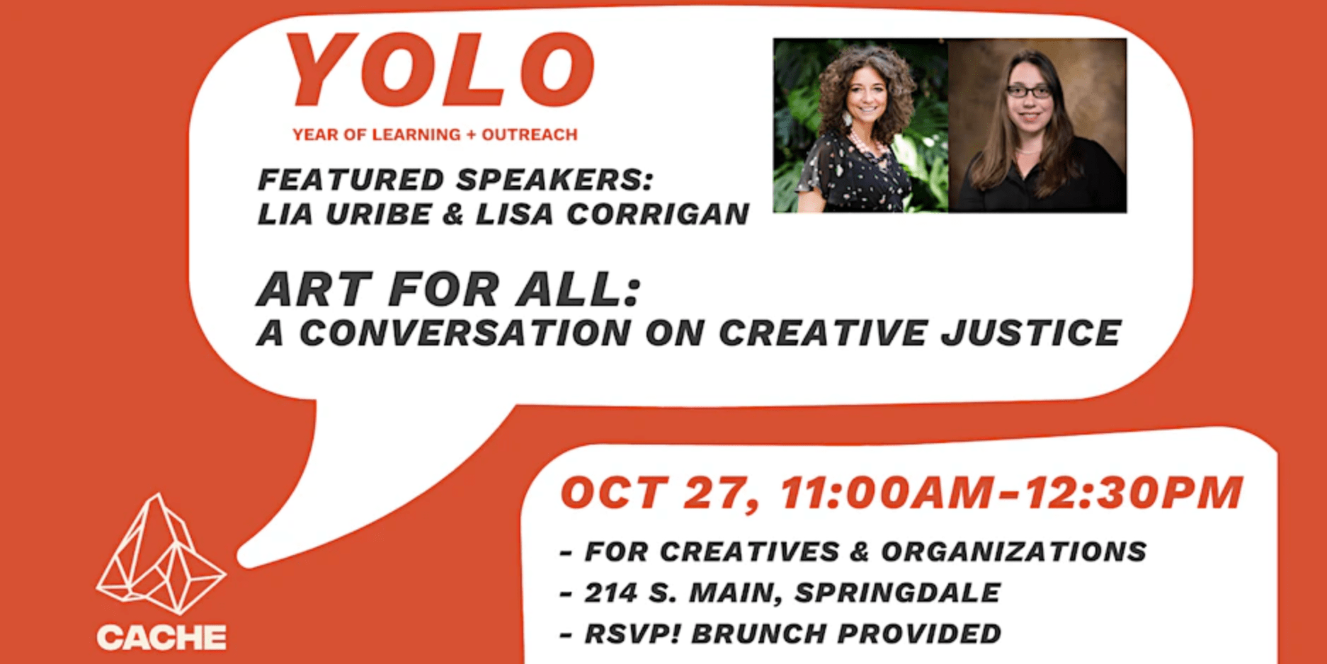 YOLO Art for All, A Conversation on Creative Justice CACHE NWA