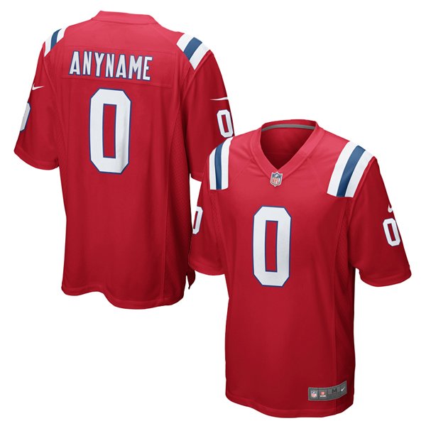 Official New England Patriots Nike Customized Throwback Game Jerseys