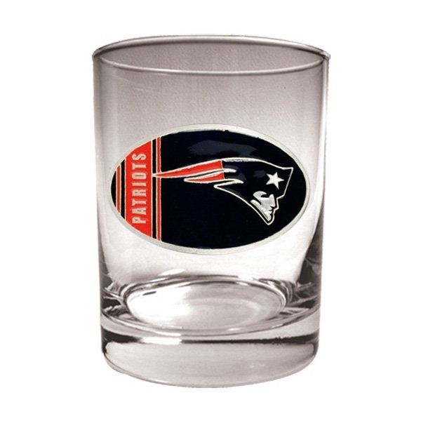 Official New England Patriots Patriots 14oz Rocks Glass