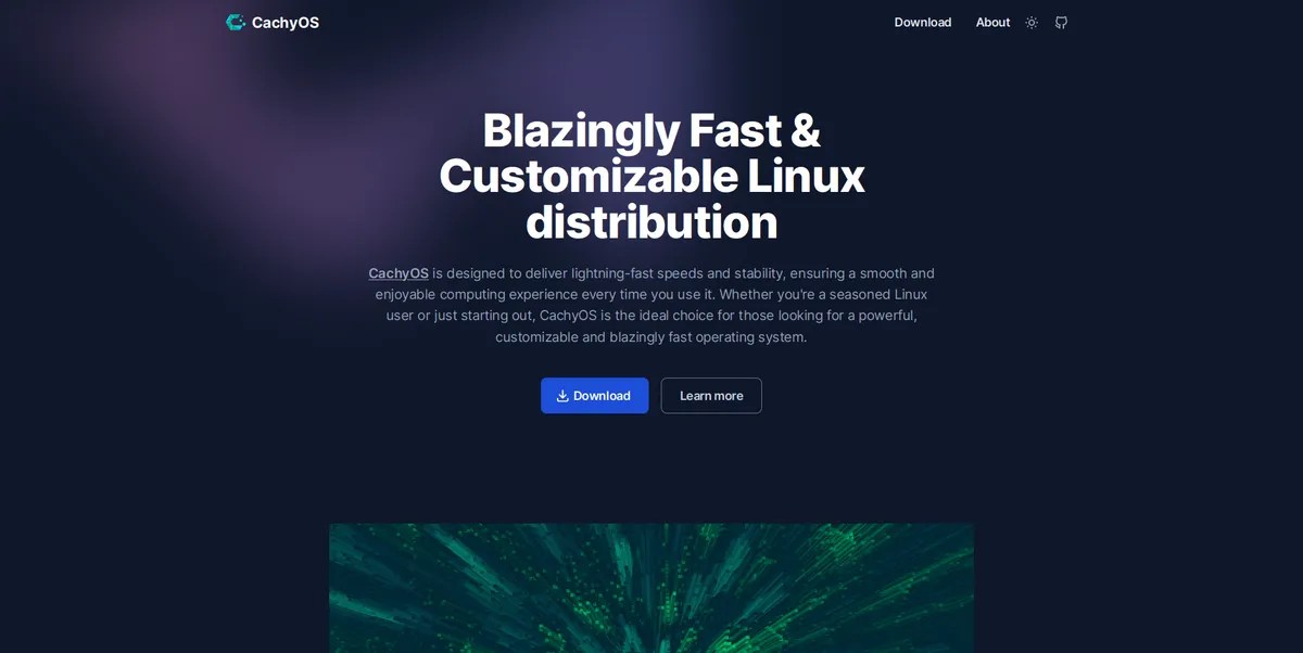 CachyOS — Blazingly Fast OS based on Arch Linux — CachyOS