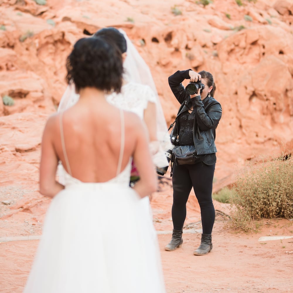 Affordable elopement packages for two in Las Vegas