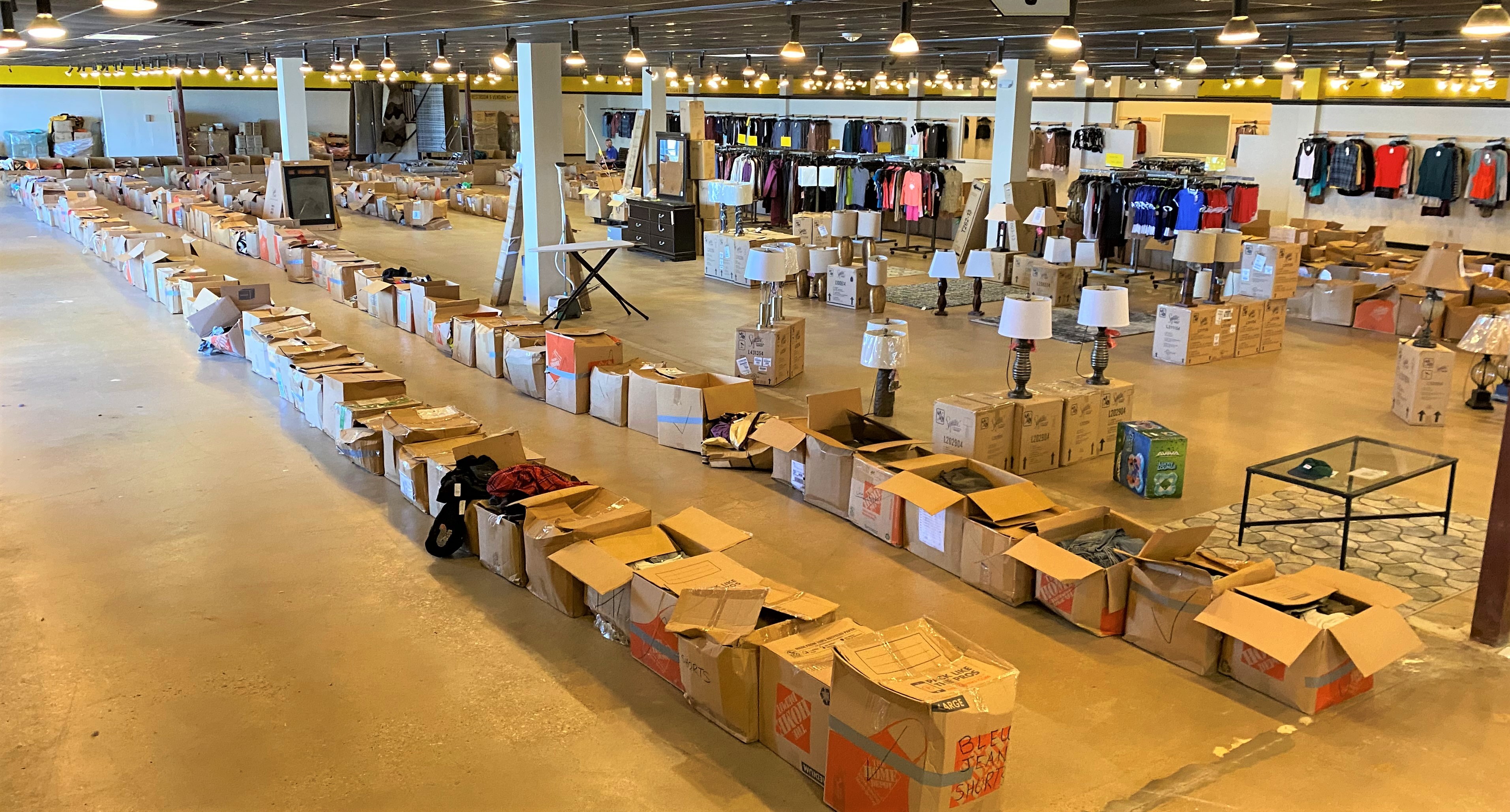 Over Stocks & Bargains Total Liquidation 2 of 2 Clark Auction Company