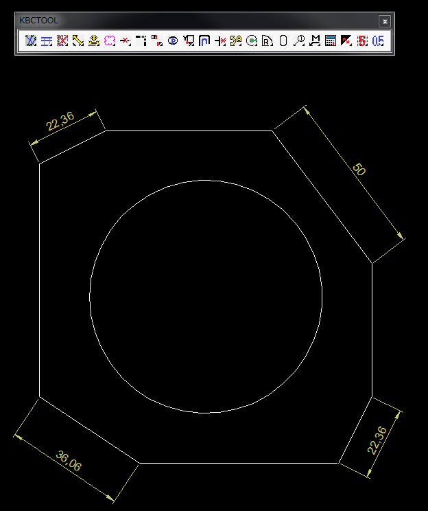KBCTOOL2 11.平行寸法線コマンド AutoCAD互換の「BricsCAD」 安い人気の