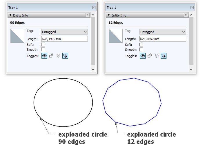 All you need to know about arc, curve and circle in SketchUp