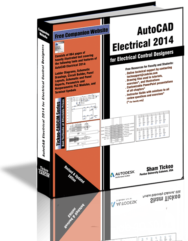 AutoCAD Electrical 2014 for Electrical Control Designers Book By Prof