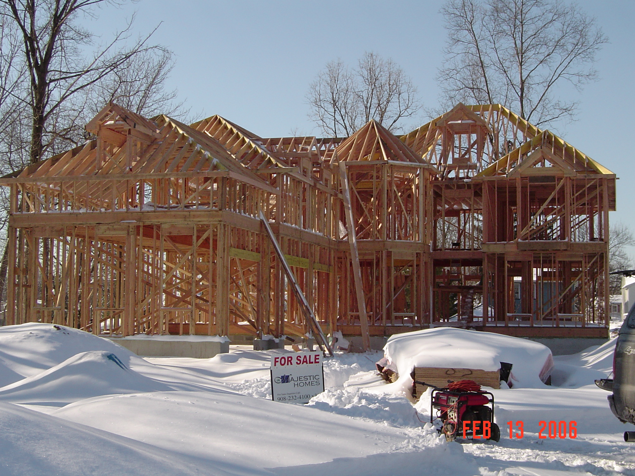 New Home Livingston 2 CAD Construction