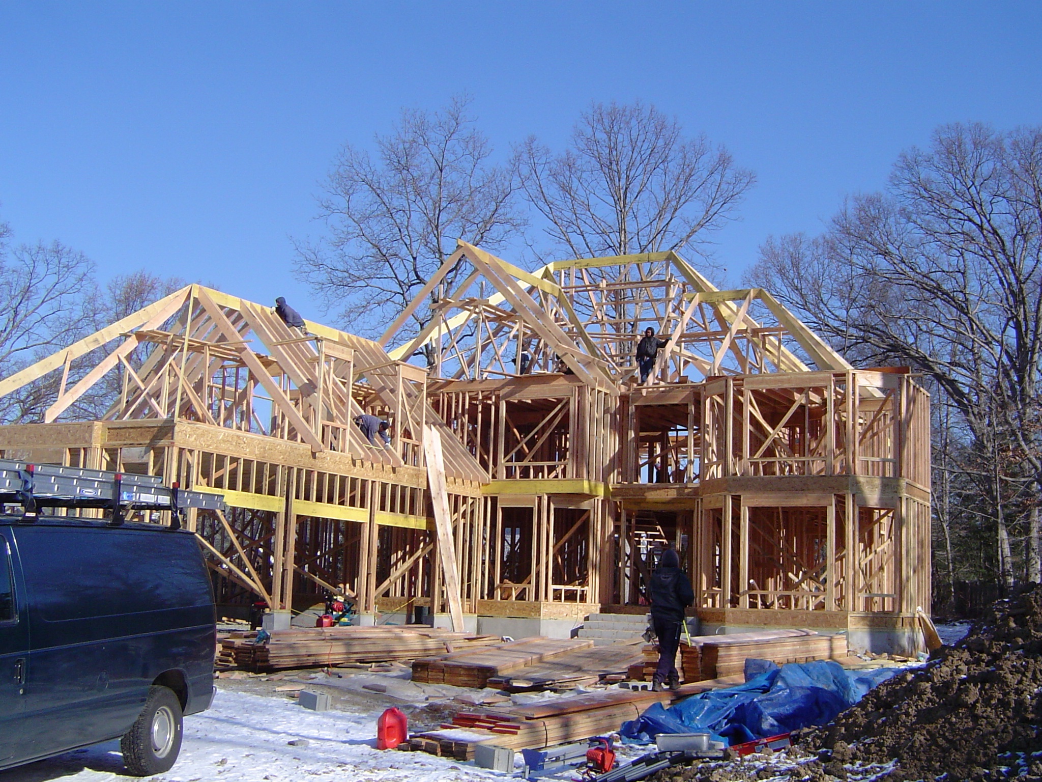 New Home Livingston 3 CAD Construction