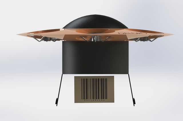 Delivery drone Concept Design download free 3D model by Shahrukh_khan
