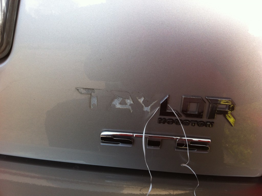 DIY Remove Dealer Emblems from Your Car CaddyInfo Cadillac