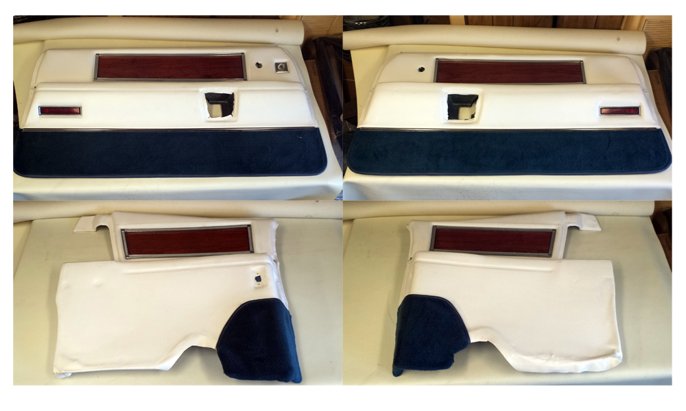 1968 CADILLAC COUPE DEVILLE DOOR PANEL SET 4 PIECES [Eldorado] 0.