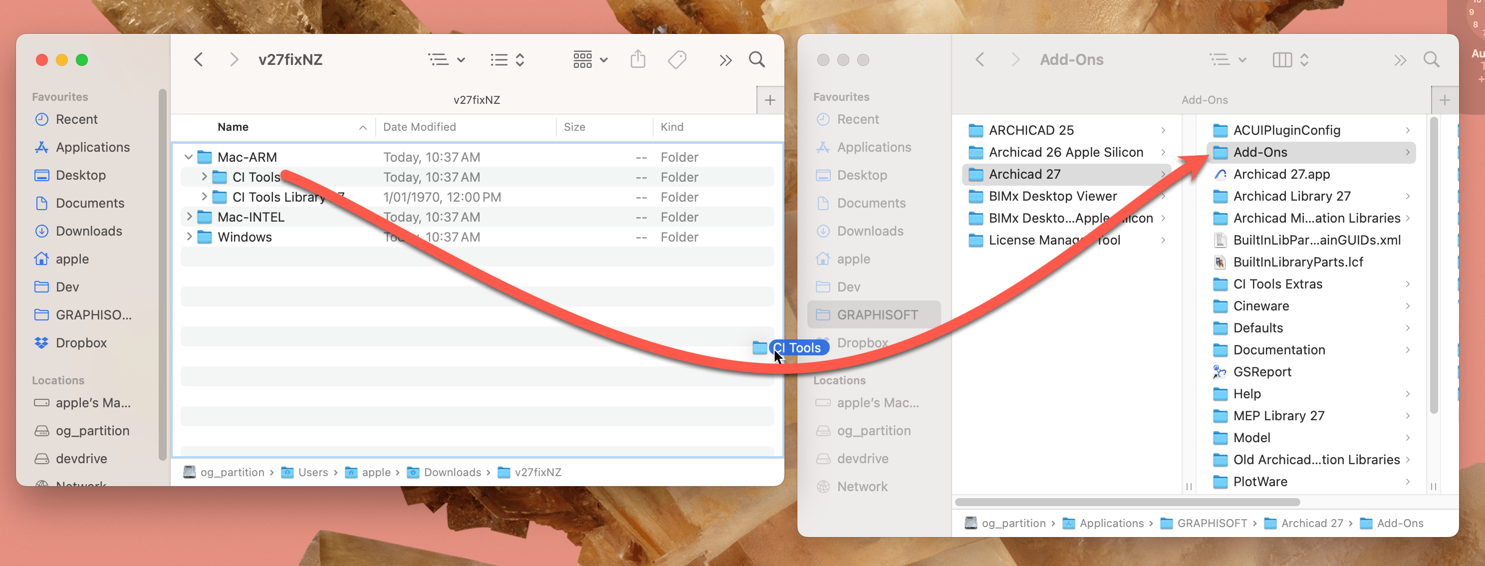 Archicad 27 Ci Tools Compatibility issue with update 27.1.1 and