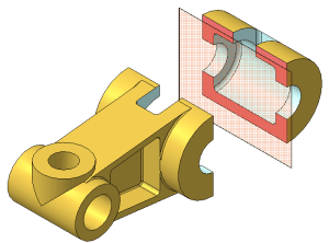 как нарисовать разрез