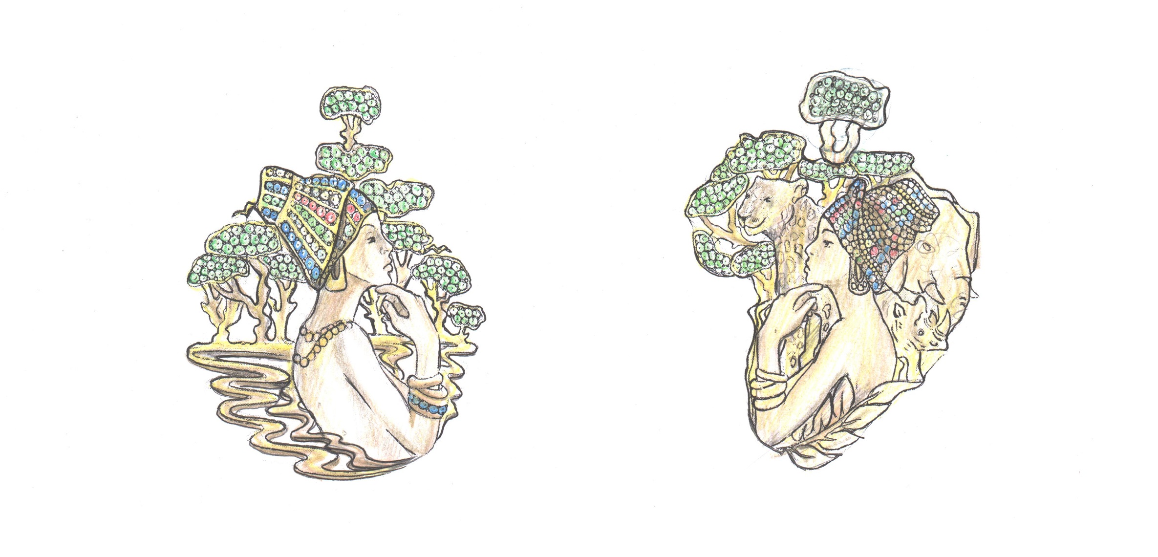 5 Steps a Jewelry Sketch Passes Jewelry Design