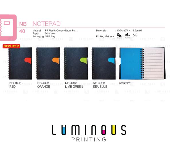Notepad|Notepad Printing Singapore