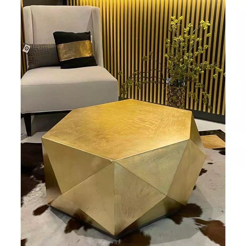 Gold Coffee Table Cadou Decor