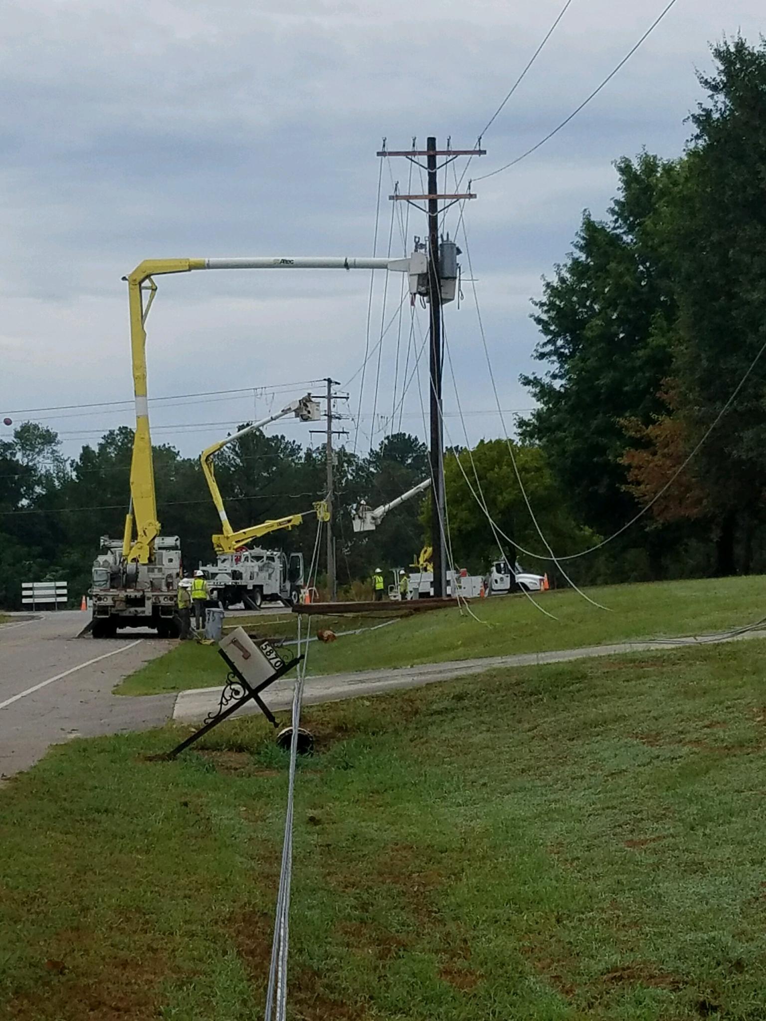 Severe Storms Cause Outages Central Alabama Electric Cooperative