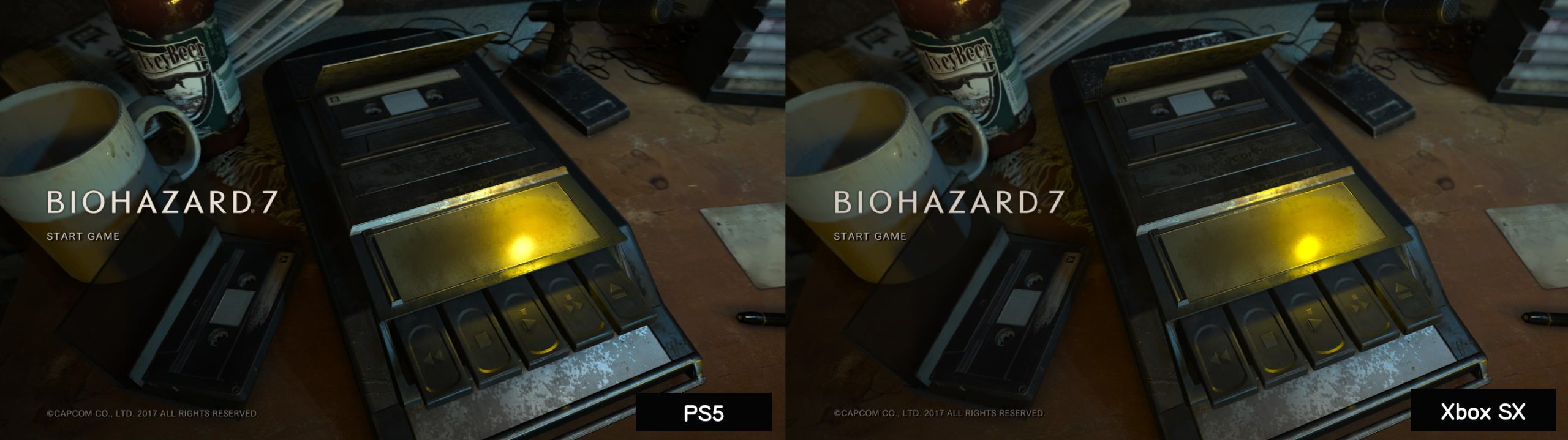 比較】バイオハザード7 PS5/Xbox SX 画質比較 - Curiositas