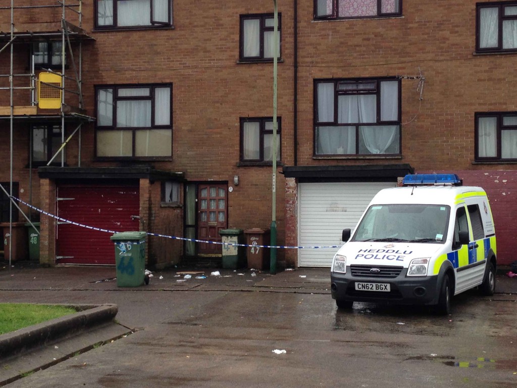 Three taken to hospital after stabbing in Lansbury Park Caerphilly