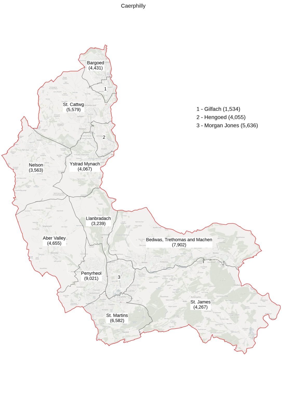 Caerphilly Parliamentary boundary changes explained