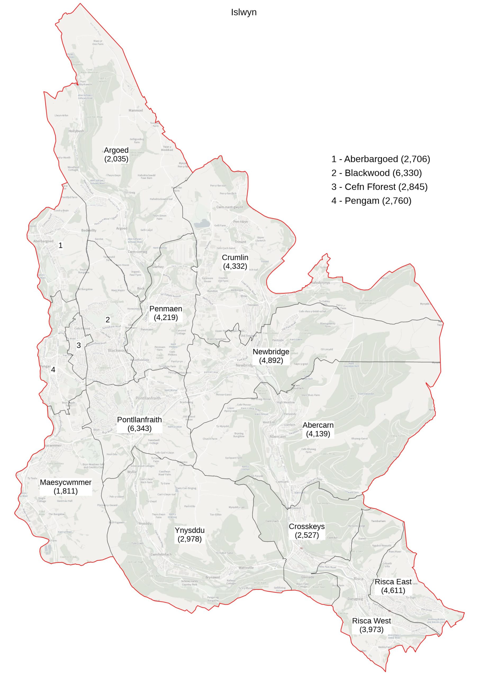 Caerphilly Parliamentary boundary changes explained