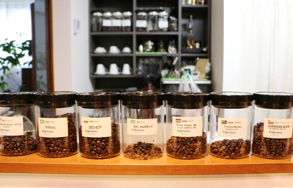 Cafe Viola（カフェ ビオラ）｜宮崎県延岡市の珈琲店＜自家焙煎・コーヒー豆販売＞